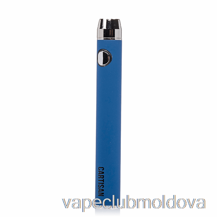 Vape Mod Cartisan Buton Vv 900 Dual Charge 510 Baterie [micro] Albastru